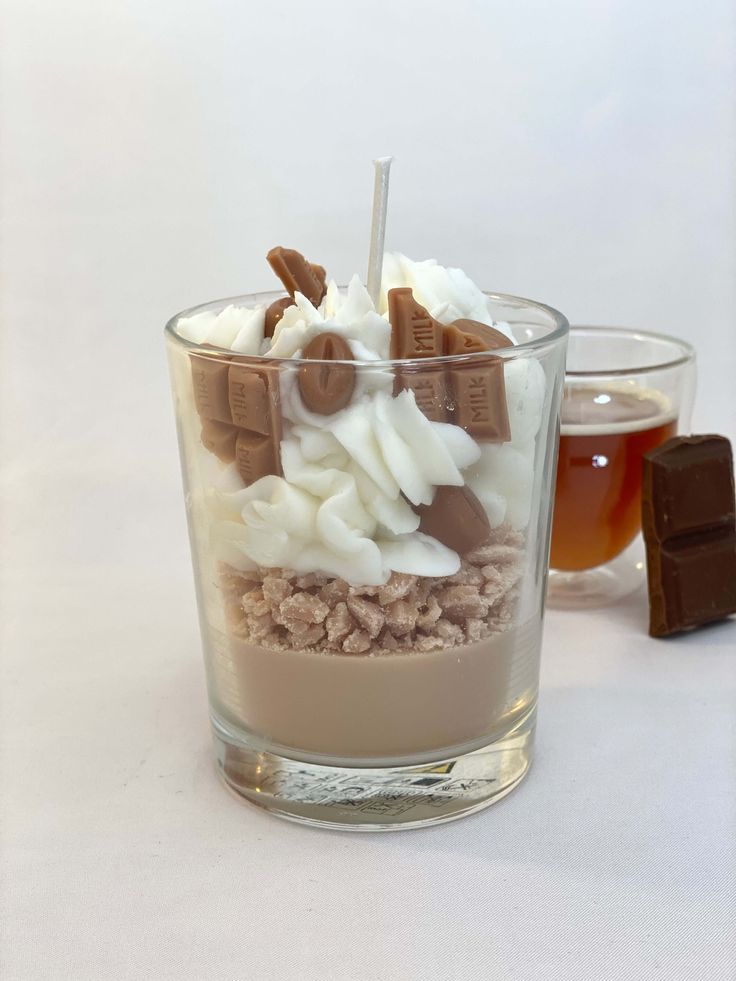 Bougie gourmande au chocolat