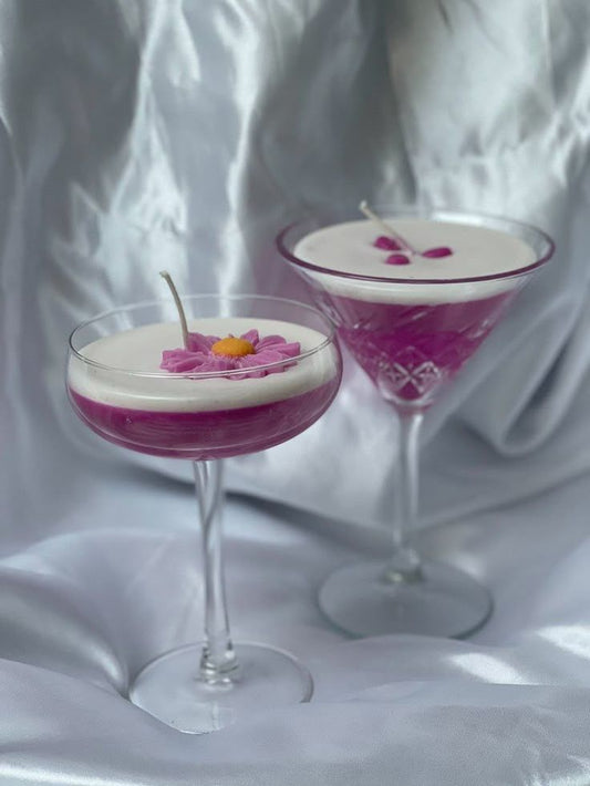Cocktails en fleurs