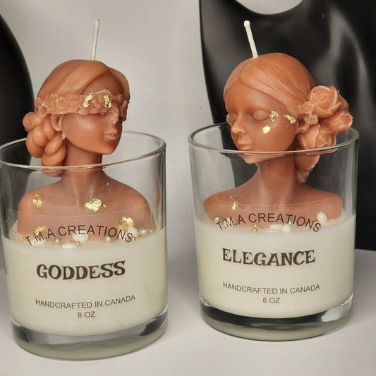 Bougie corp de femme